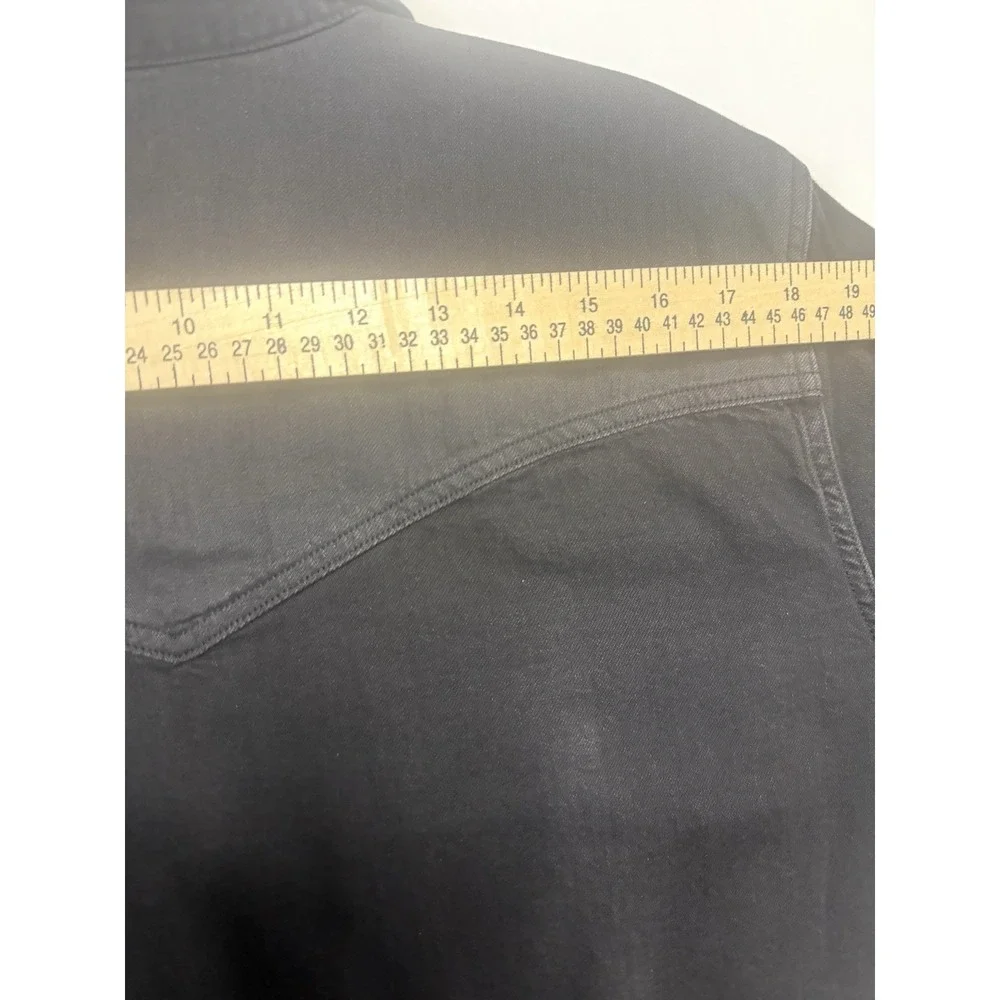 Levi's Utility Shacket Men's Size Small A86440001 MSRP $70 Black Long Sleeve NWT